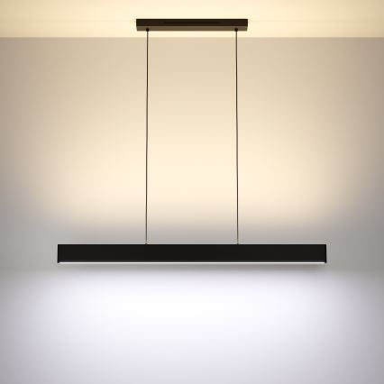 Eglo 31433 - Candeeiro suspenso LED RGBW com regulação ANDREAS-Z LED/38W/230V 2700-6500K preto