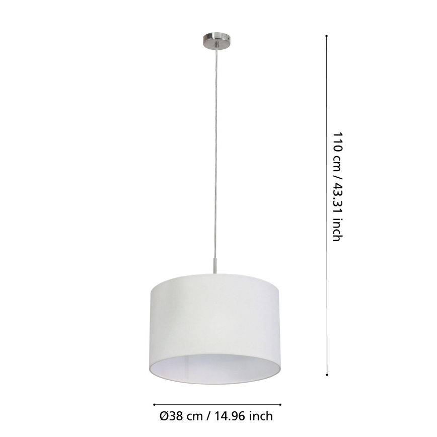 Eglo - Candelabro num fio 1xE27/60W/230V