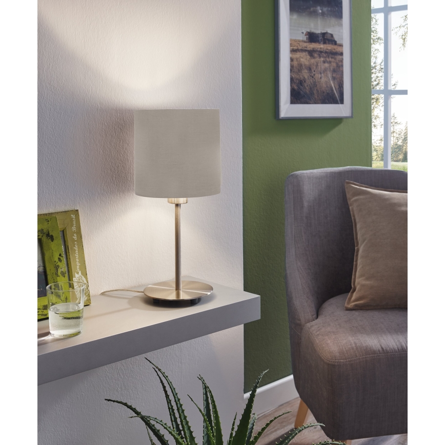 Eglo - Lâmpada de mesa 1xE27/60W/230V