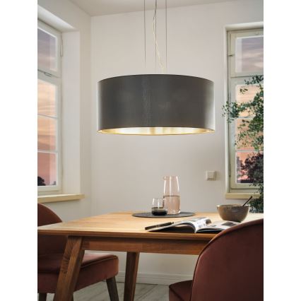Eglo - Candelabro num fio 3xE27/60W/230V