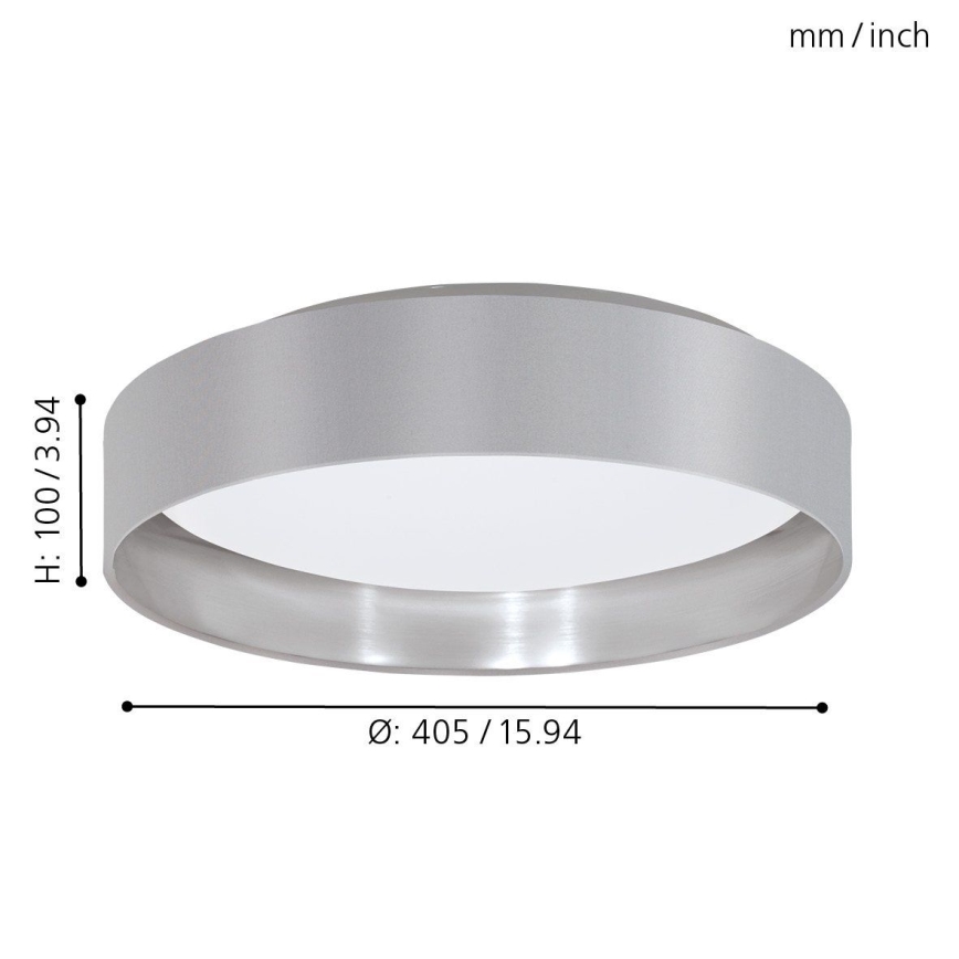Eglo 31623 - Iluminação de teto LED MASERLO 1xLED/16W/230V