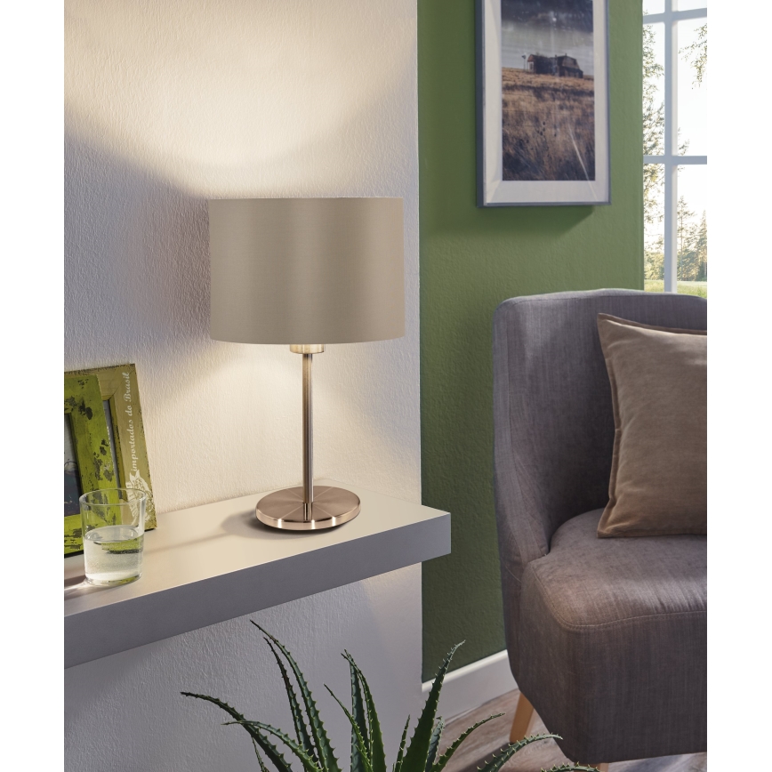 Eglo - Lâmpada de mesa 1xE27/60W/230V