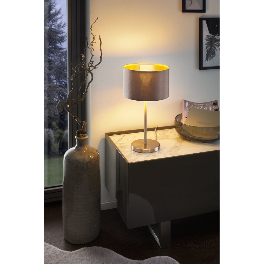 Eglo - Lâmpada de mesa 1xE27/60W/230V