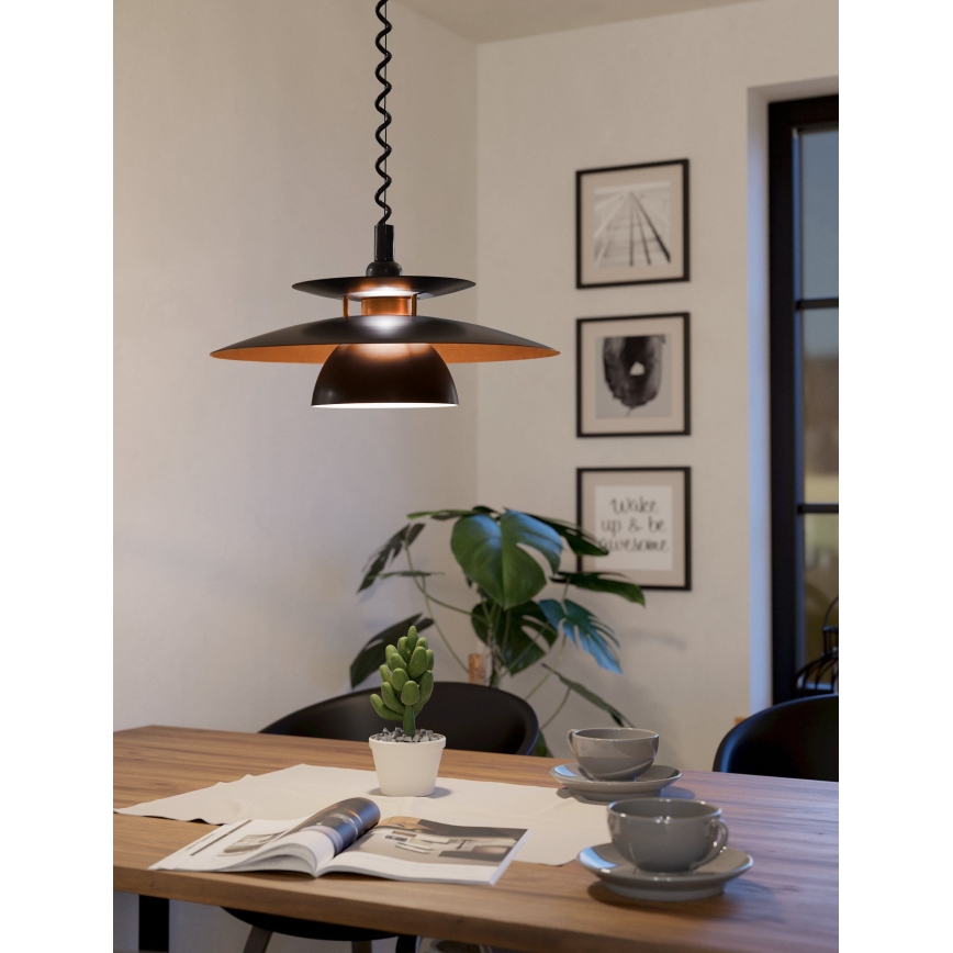 Eglo - Candeeiro de puxar 1xE27/60W/230V