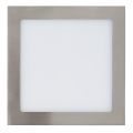 Eglo 31677 - Luminária embutida LED FUEVA 1 1xLED/16,47W/230V 22,5x22,5 cm