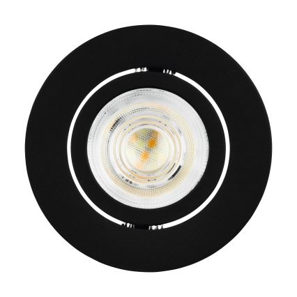 Eglo 31695 - Foco de encastrar LED RGBW com regulação SALICETO-Z LED/4,7W/230V 2700-6500K preto