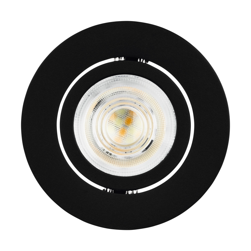 Eglo 31695 - Foco de encastrar LED RGBW com regulação SALICETO-Z LED/4,7W/230V 2700-6500K preto