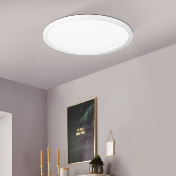 Eglo 31699 - Iluminação de teto LED RGBW com regulação ROVITO-Z LED/16,5W/230V 2700-6500K branco