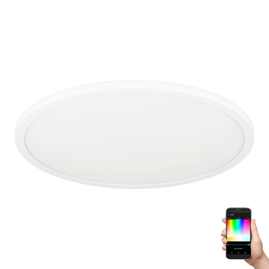 Eglo 31699 - Iluminação de teto LED RGBW com regulação ROVITO-Z LED/16,5W/230V 2700-6500K branco