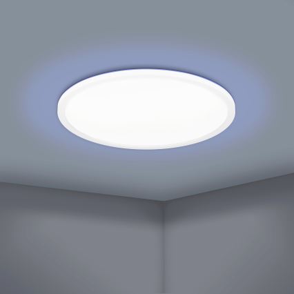 Eglo 31699 - Iluminação de teto LED RGBW com regulação ROVITO-Z LED/16,5W/230V 2700-6500K branco