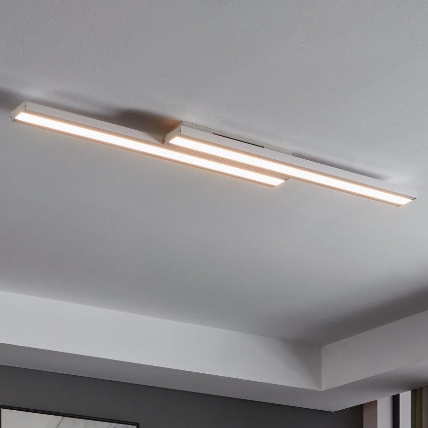 Eglo 31713 - Iluminação de teto LED RGBW com regulação SALITERAS-Z LED/20,4W/230V 2700-6500K branco