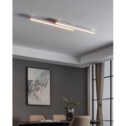 Eglo 31713 - Iluminação de teto LED RGBW com regulação SALITERAS-Z LED/20,4W/230V 2700-6500K branco