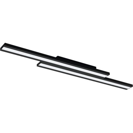Eglo 31715 - Iluminação de teto LED RGBW com regulação SALITERAS-Z LED/20,4W/230V 2700-6500K preto