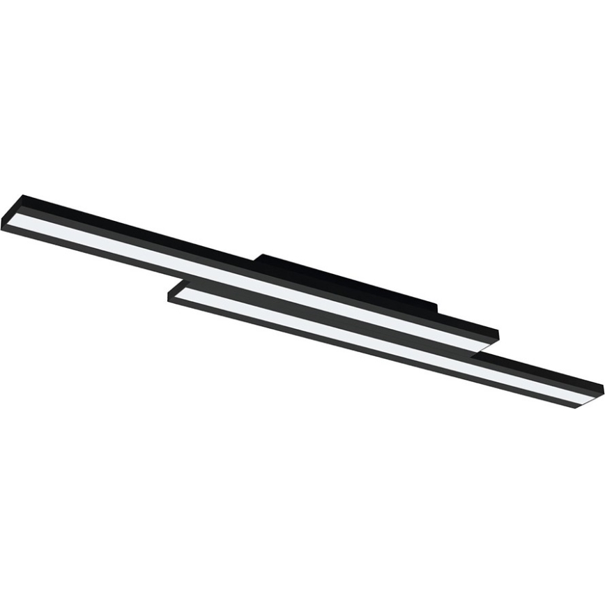 Eglo 31715 - Iluminação de teto LED RGBW com regulação SALITERAS-Z LED/20,4W/230V 2700-6500K preto