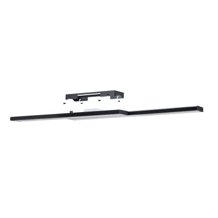 Eglo 31715 - Iluminação de teto LED RGBW com regulação SALITERAS-Z LED/20,4W/230V 2700-6500K preto