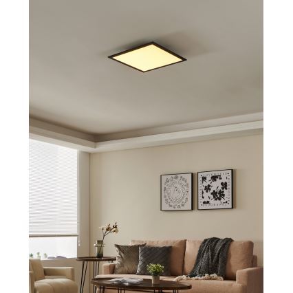 Eglo 31724 - Iluminação de teto LED com regulação SALOBRENA-Z LED/21,5W/230V 2700-6500K preto