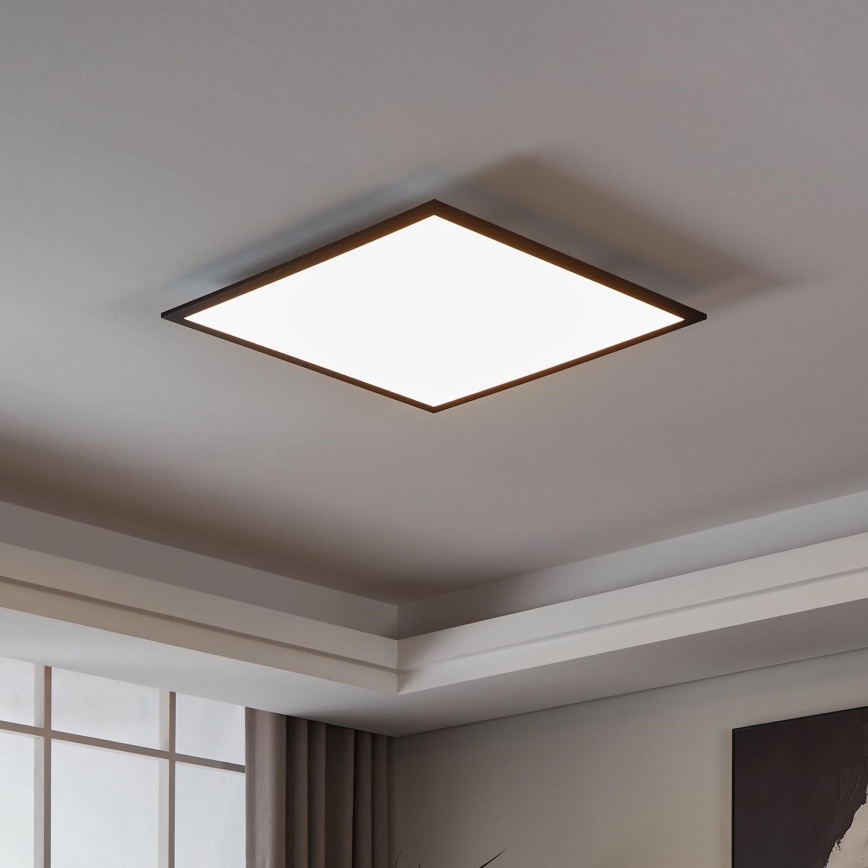 Eglo 31725 - Iluminação de teto LED com regulação SALOBRENA-Z LED/33W/230V 2700-6500K preto