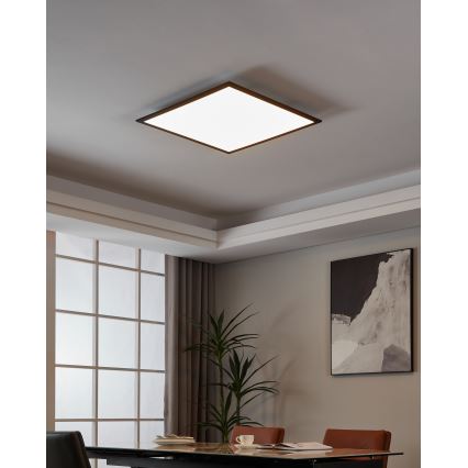Eglo 31725 - Iluminação de teto LED com regulação SALOBRENA-Z LED/33W/230V 2700-6500K preto