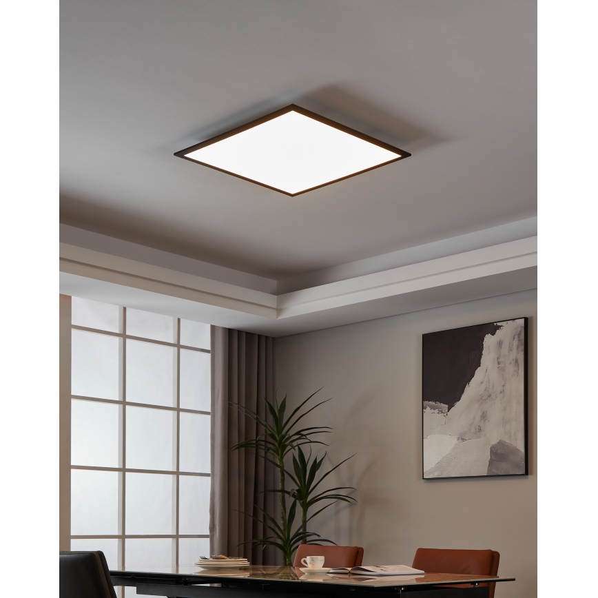 Eglo 31725 - Iluminação de teto LED com regulação SALOBRENA-Z LED/33W/230V 2700-6500K preto