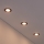 Eglo 31743 - Conjunto de 3 luminárias LED dimerizáveis para casa de banho, de encastrar, FUEVA-Z 1xLED/2,8W/230V 2700-6500 IP44 pretas diâmetro 8,5 cm