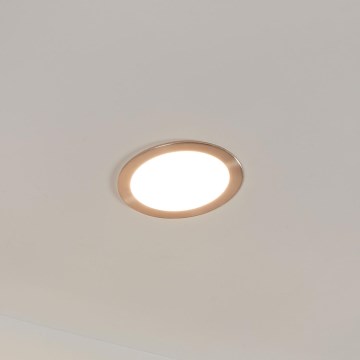 Eglo 31746 - Foco de encastrar LED para casa de banho com regulação FUEVA-Z LED/10,5W/230V 2700-6500K IP44 cromado