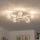 Eglo 32103 - Lustre de teto LED VELAGO de montagem de superfície, 5x G9/33W/230V, cromo polido
