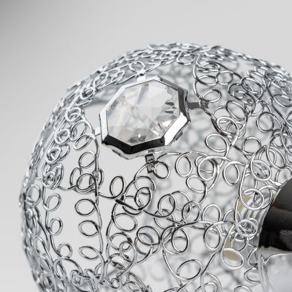 Eglo 32103 - Lustre de teto LED VELAGO de montagem de superfície, 5x G9/33W/230V, cromo polido