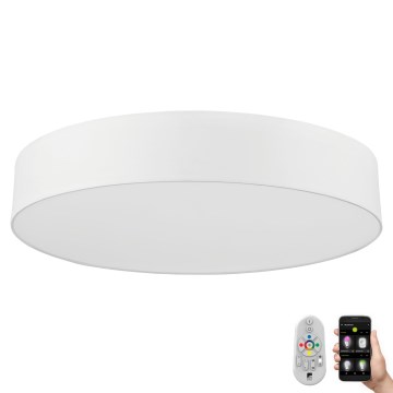Eglo 32351 - Iluminação de teto LED RGBW com regulação ROMAO-C LED/42W/230V + comando