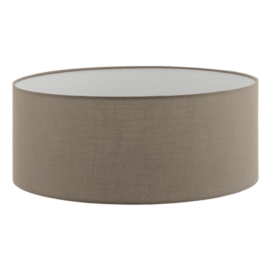 Eglo 32477 - Abajur universal TUNJA E27 diâmetro 30 cm taupe