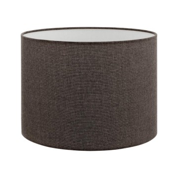 Eglo 32491 - Abajur universal TUNJA E27 diâmetro 30 cm castanho