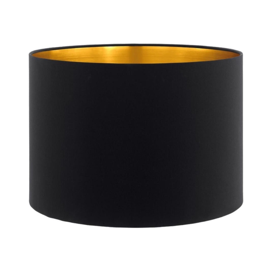 Eglo 32492 - Abajur universal TUNJA E27 diâmetro 30 cm preto/cobre