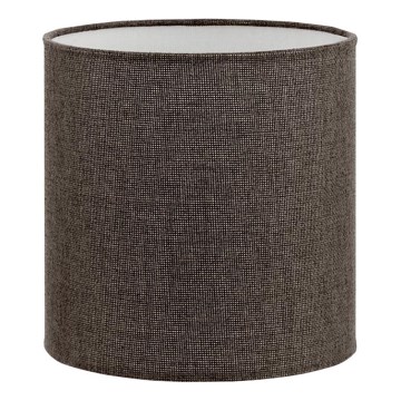 Eglo 32496 - Abajur universal TUNJA E27 diâmetro 18 cm castanho