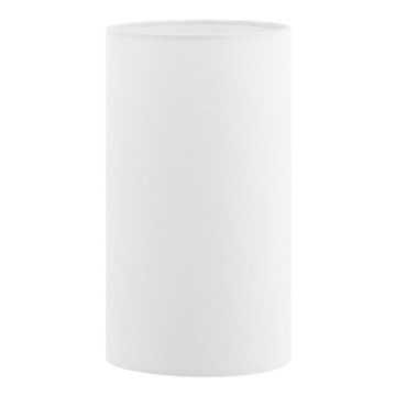 Eglo 32498 - Abajur universal TUNJA E27 diâmetro 12 cm branco
