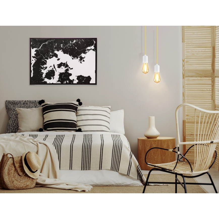 Eglo 32528 - Candelabro num fio YORTH 1xE27/60W/230V