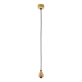Eglo 32543 - Candeeiro de teto YORTH 1xE27/60W/230V carvalho