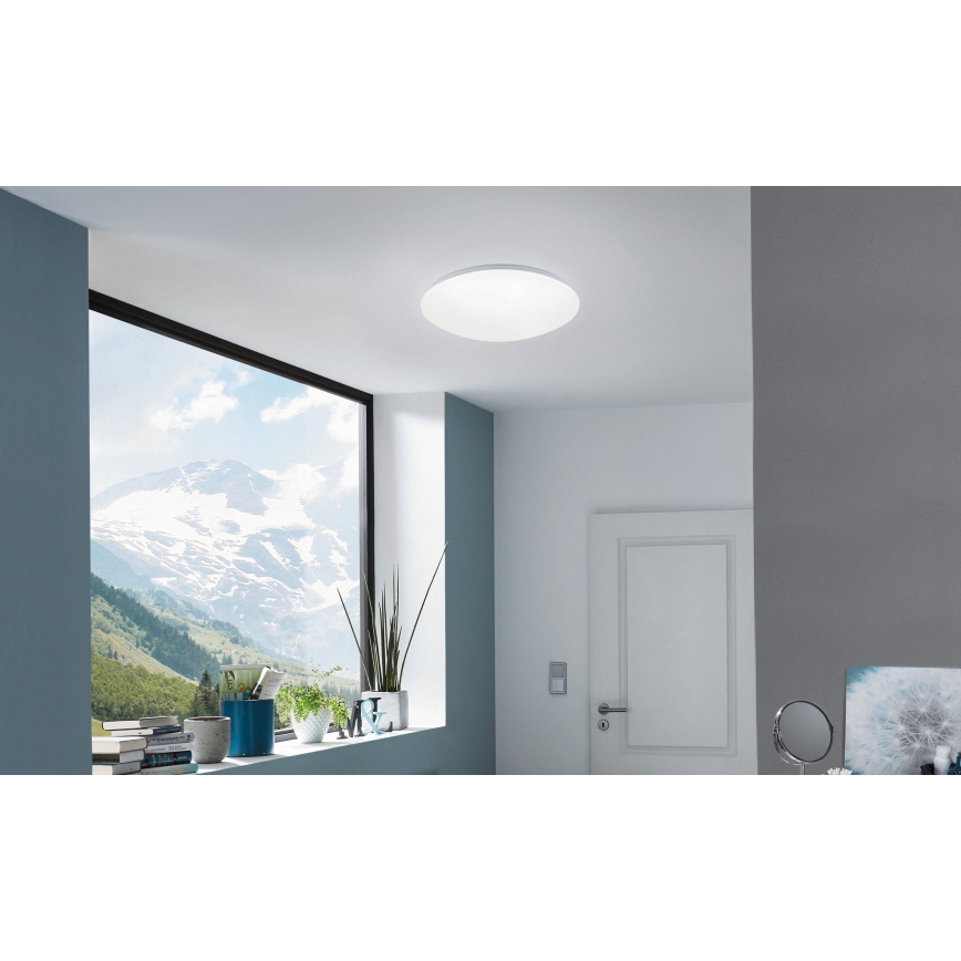 Eglo - Iluminação de parede e teto LED RGB com regulação GIRON-C LED/17W/230V