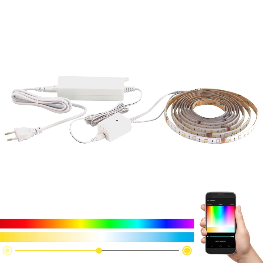 Eglo - Tira LED RGB 5m STRIPE-C LED-RGB/19W/230V