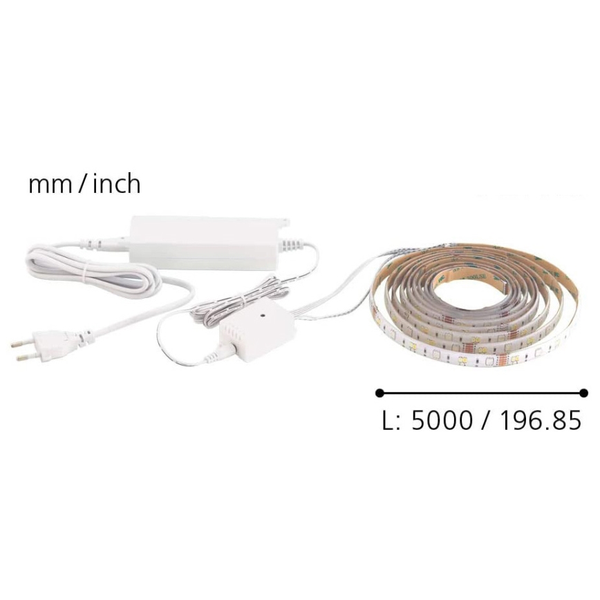 Eglo - Tira LED RGB 5m STRIPE-C LED-RGB/19W/230V