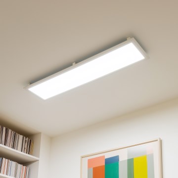 Eglo 32734 - LED RGBW dimerizável de montagem à superfície 2 em 1 SALOBRENA-C LED/34W/230V branco + comando remoto