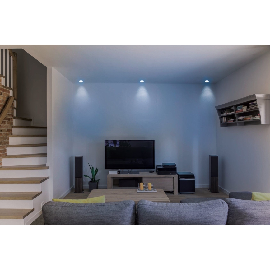 Eglo - Iluminação embutida LED RGB com regulação FUEVA-C LED/10,5W/230V