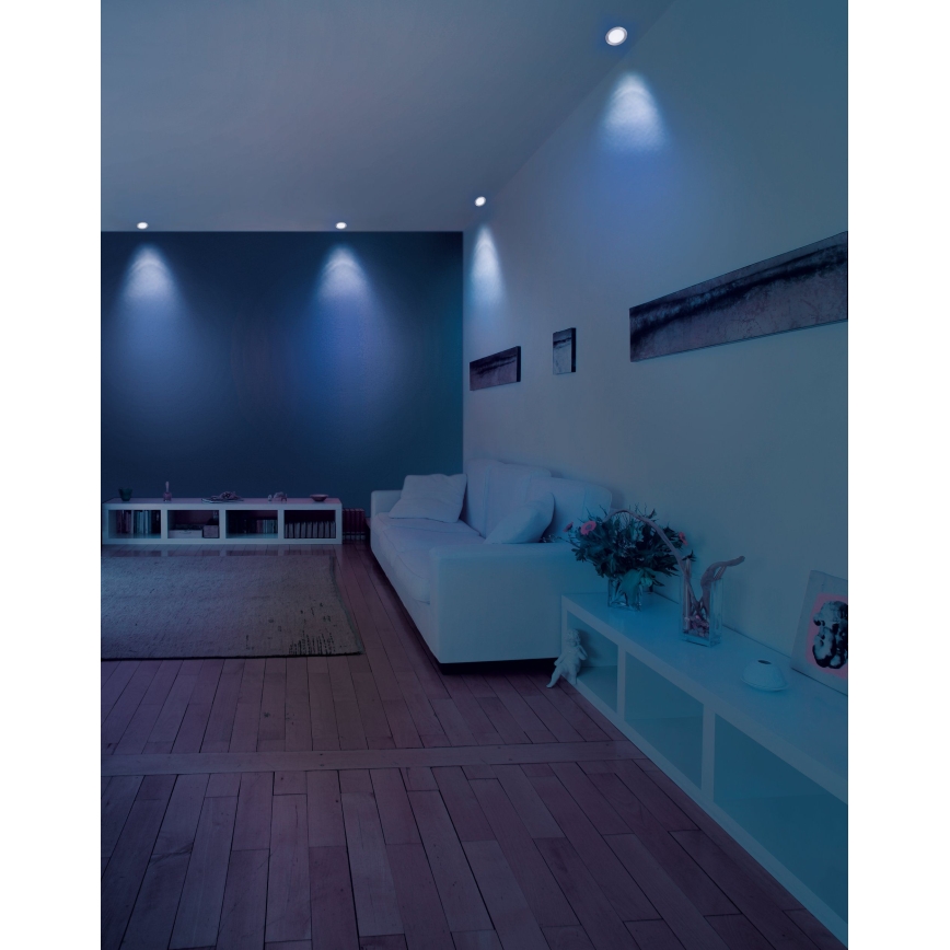Eglo - Iluminação embutida LED RGB com regulação FUEVA-C LED/5,4W/230V