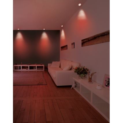 Eglo - Iluminação embutida LED RGB com regulação FUEVA-C LED/5,4W/230V