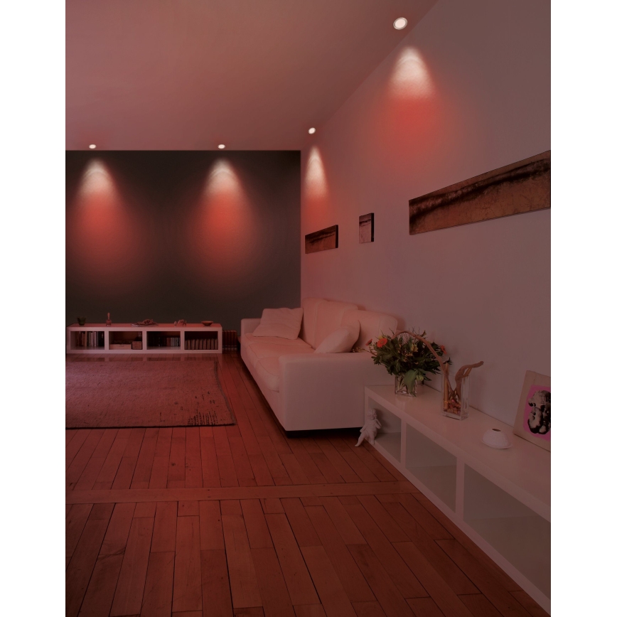 Eglo - Iluminação embutida LED RGB com regulação FUEVA-C LED/5,4W/230V