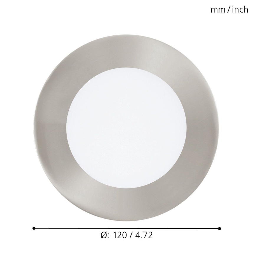 Eglo - Iluminação embutida LED RGB com regulação FUEVA-C LED/5,4W/230V