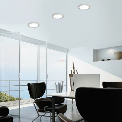 Eglo - Iluminação embutida LED RGB com regulação FUEVA-C LED/10,5W/230V