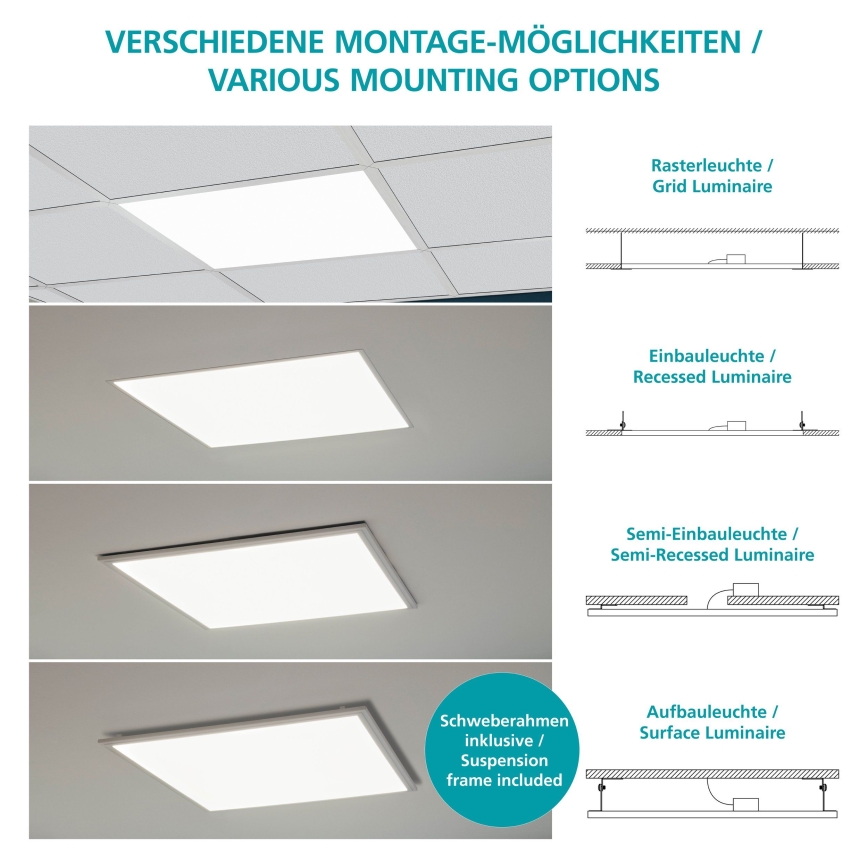 Eglo - Iluminação de teto LED LED/40W/230V