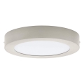 Eglo 32817 - Candeeiro de tecto LED regulável FUEVA LED/21W/230V 3000-6500K Ø 30 cm cromado mate + comando à distância