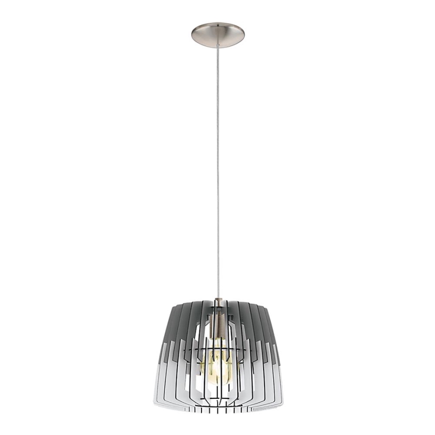 Eglo 32824 - Candelabro ARTANA 1xE27/60W/230V cinzento 300mm