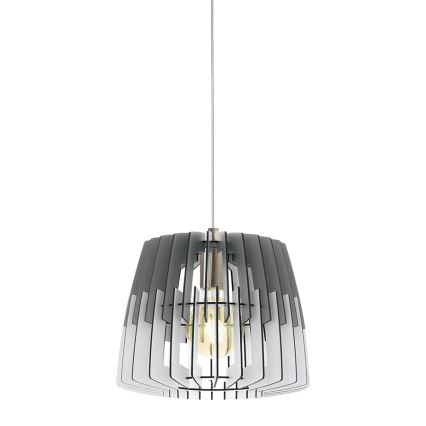 Eglo 32824 - Candelabro ARTANA 1xE27/60W/230V cinzento 300mm