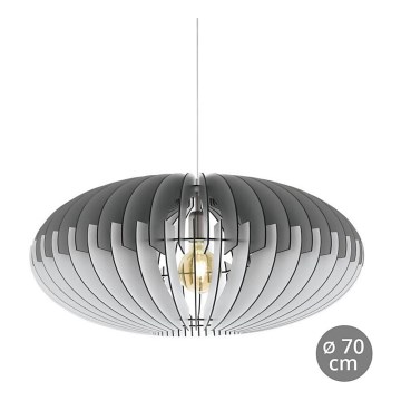 Eglo 32834 - Candelabro pendurado SOTOS 1xE27/60W/230V diâmetro 700mm